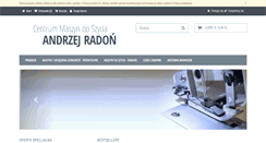 Desktop Screenshot of a-radon.com